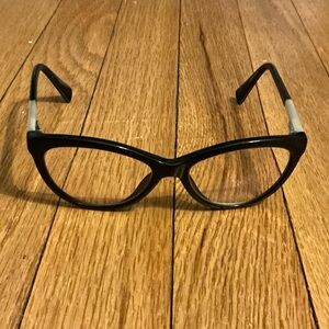 Cole Haan women’s glasses. Black cat eye style.